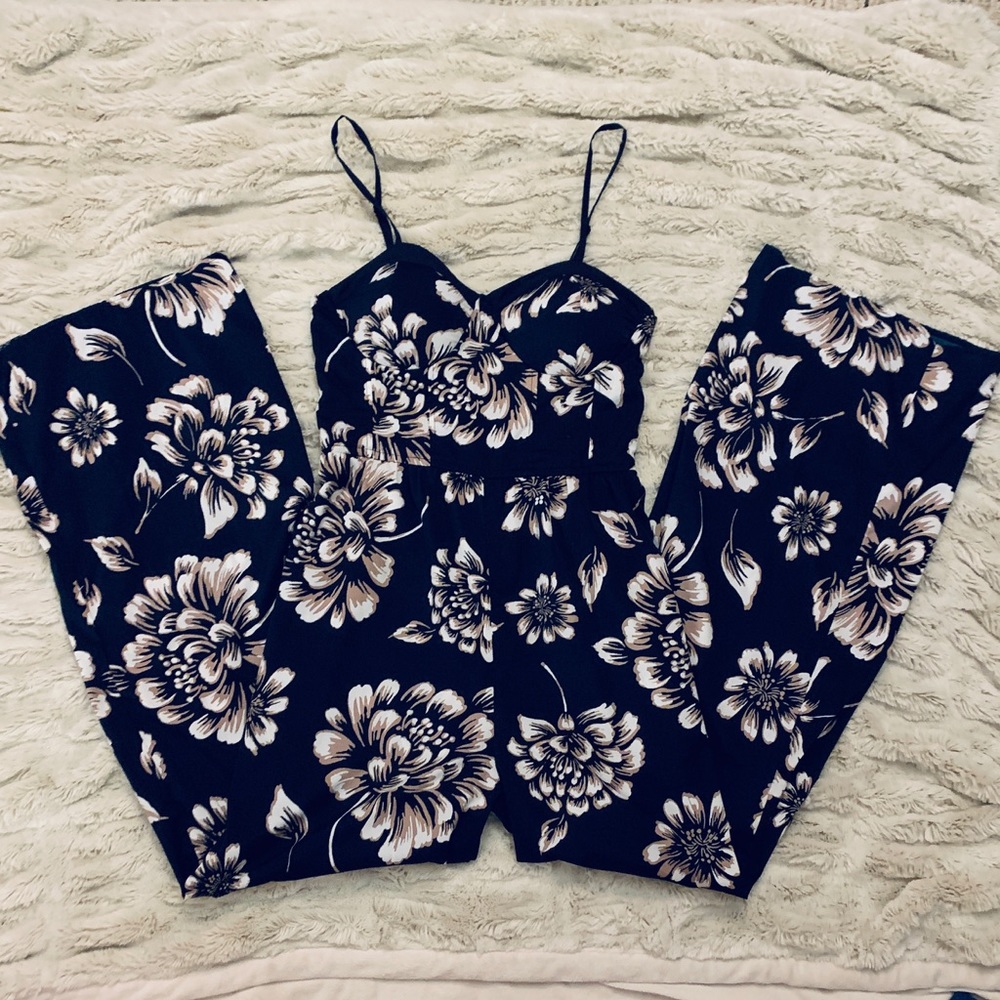 Floral Jumpsuit